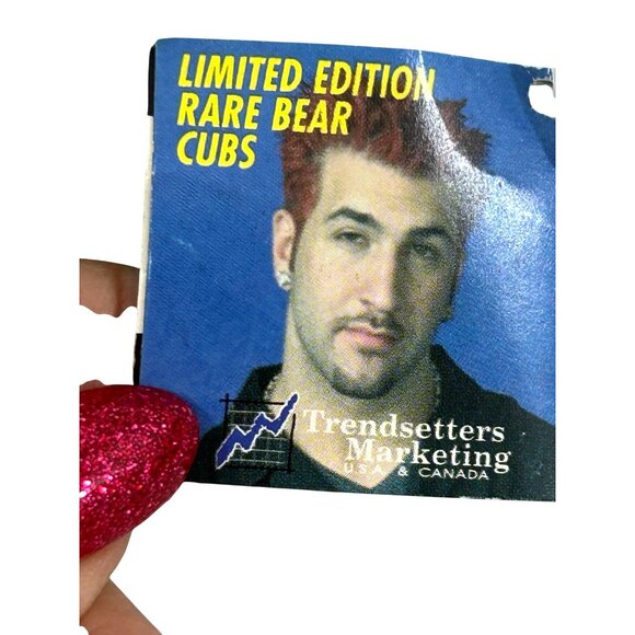 Joey Plush Bear Vitg 2000 *NSYNC Beanbag Rare Bears Limited Edition Collectible - Picture 8 of 16